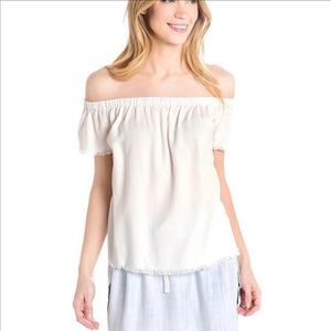 NWT Bella Dahl Off the Shoulder Top